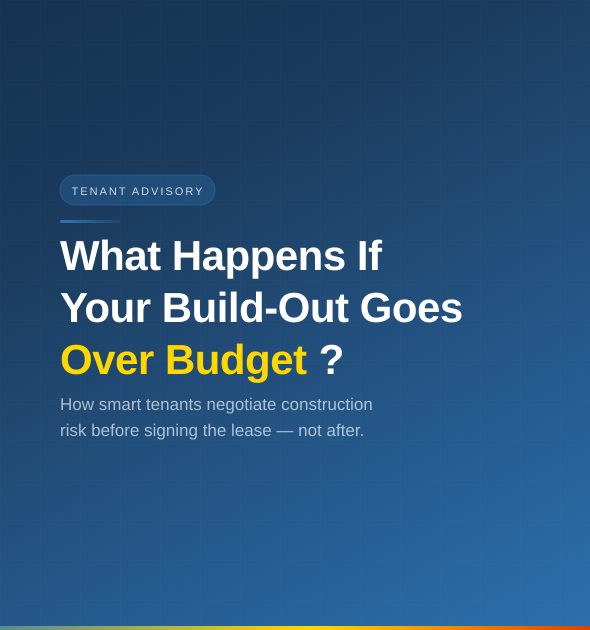 What Happens If Your Build-Out Goes Over Budget?